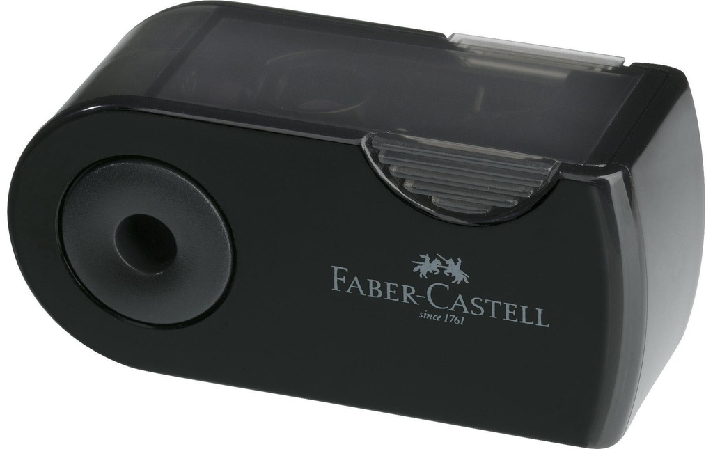 Faber-Castell Taille-crayon Sleeve Mini Simple avec housse de protection