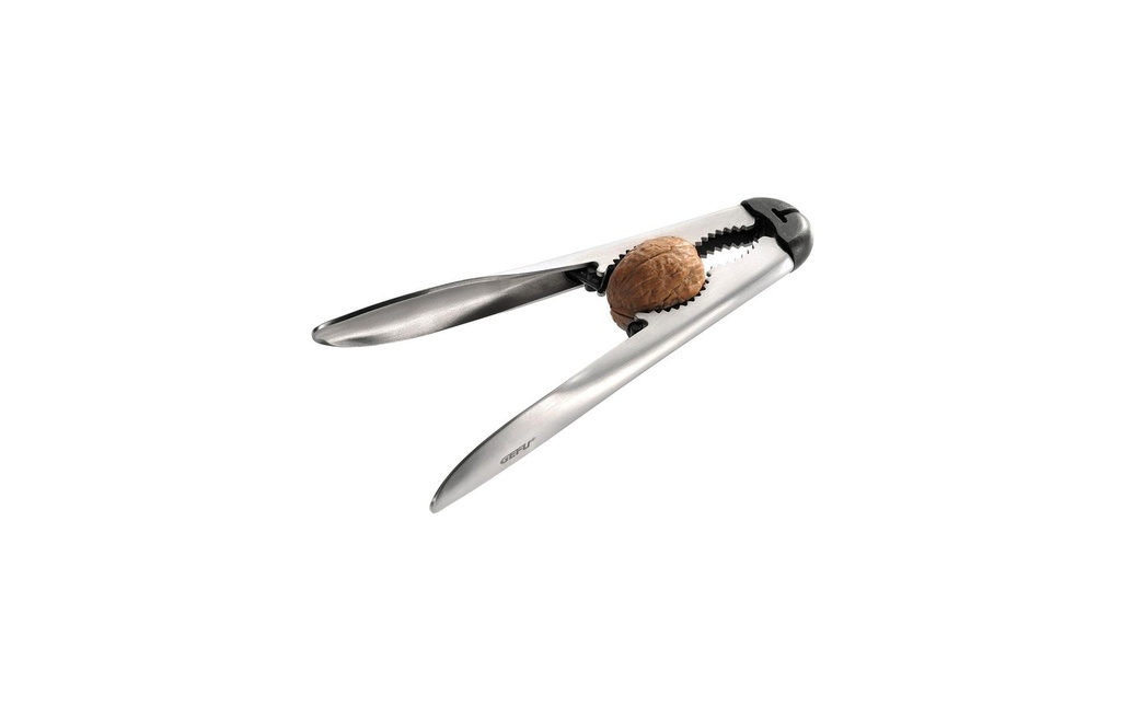GEFU Casse-noisettes Nocetto 18 cm, Noir/Argenté