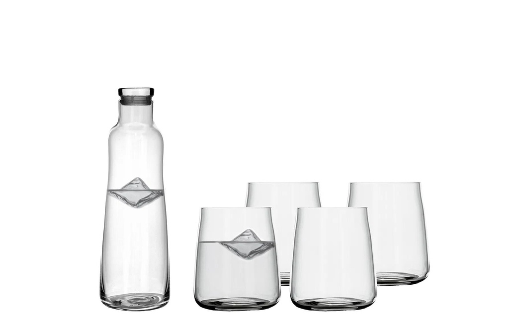 Lyngby Pichet à boire Zero 1000 ml, Transparent