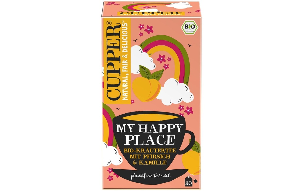 Cupper Sachet de thé My Happy Place 20 pièces