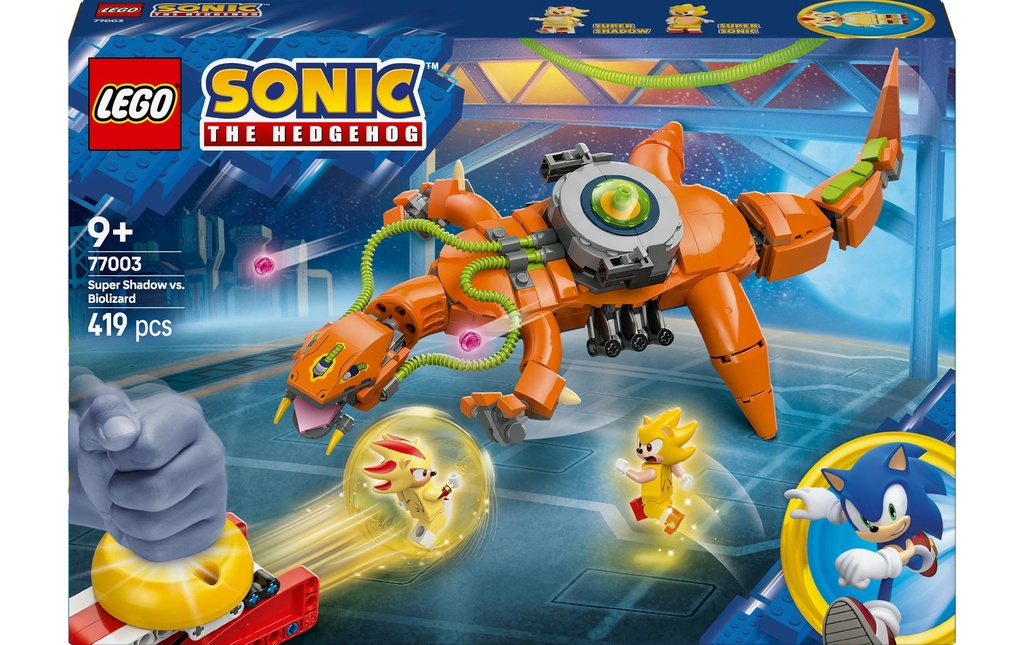 LEGO® Sonic Super Shadow vs. Biolizard 77003