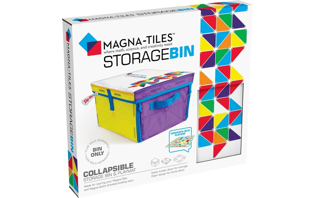 Magna-Tiles Boîte de rangement et tapis de jeu
