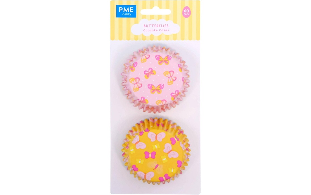 PME Moules à pâtisserie Papillons 60 pièces