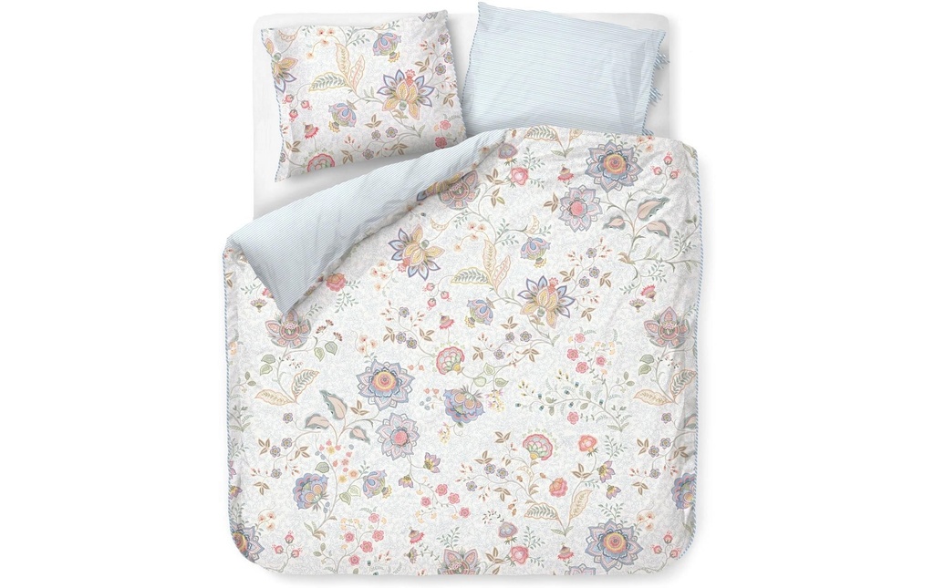 PIP Studio Taie d’oreiller Mumbai Morning 50 x 70 cm, Light Blue