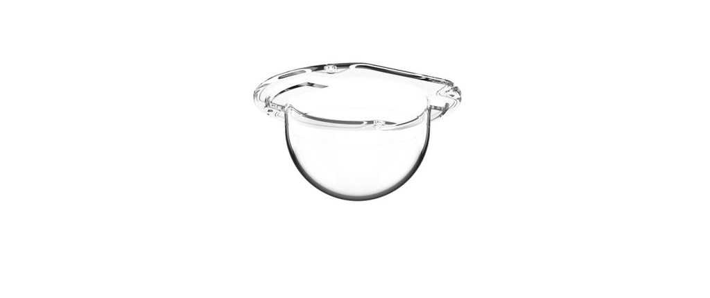 Axis Coupole de rechange TP3824-E Dome Cover clair, 4 pièces