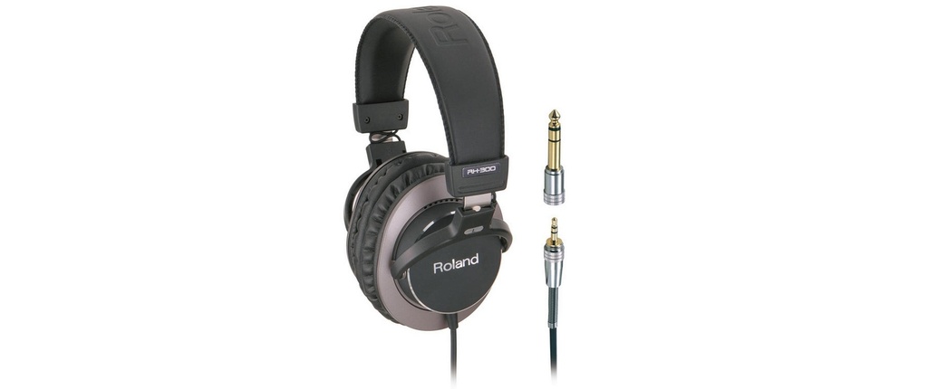 Roland Casques supra-auriculaires RH-300 – Noir; Anthracite