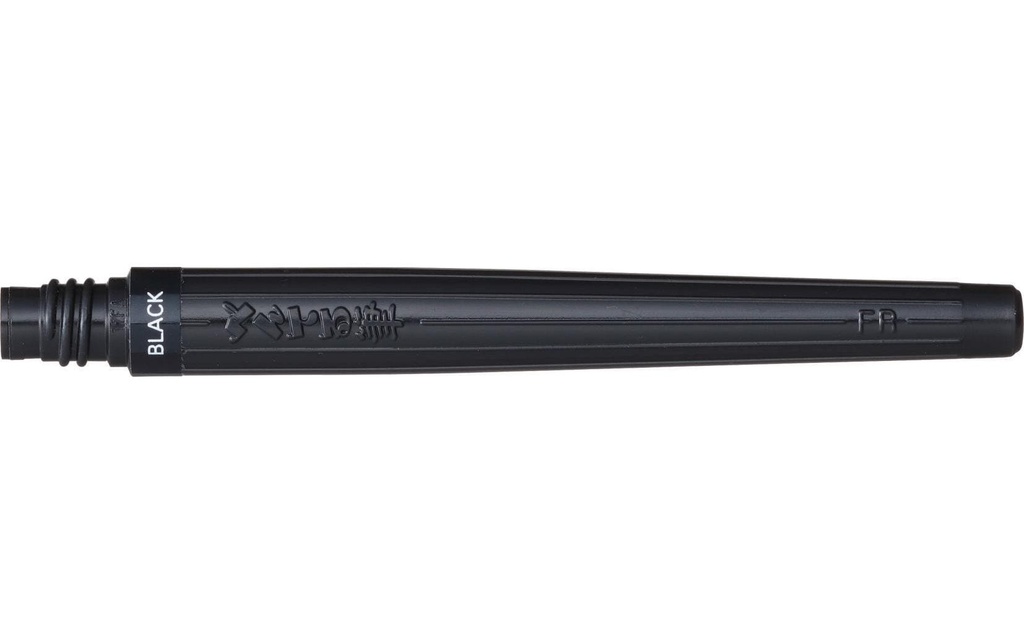 pentel Cartouche FR-101X Noir, pour pinceau de couleur XGFL-101X