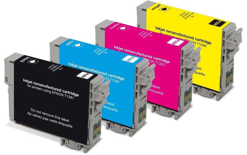 Generic Ink Encre Epson T1281 Multipack Magenta/Yellow/noir/Cyan
