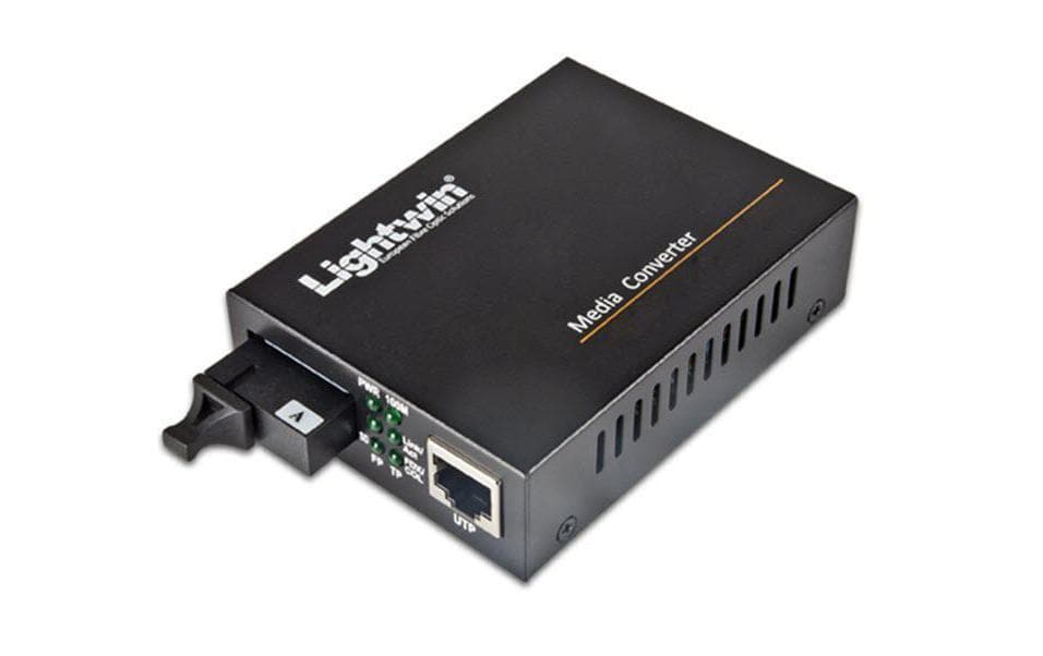 Lightwin Convertisseur de médias LWC-10/100/1000-WDM-S20-A