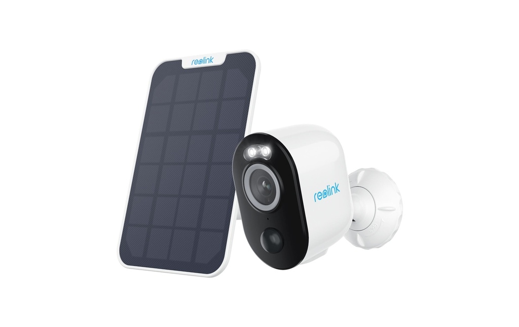 Reolink Caméra réseau Argus B330 Blanc, panneau solaire incl.