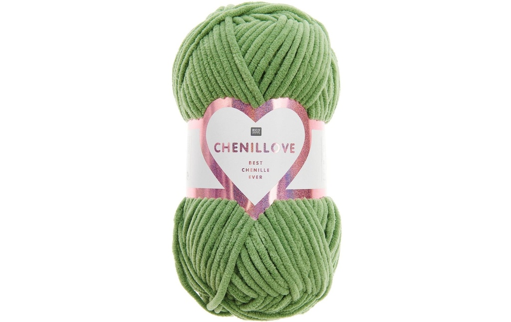 Rico Design Laine Chenillove 100 g, Vert