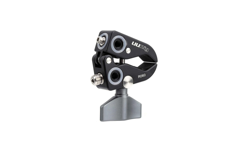 UURig R060 Super Clamp avec raccord 1/4 pouce et 3/8 pouce