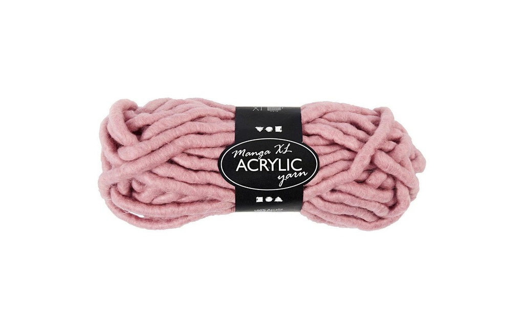 Creativ Company Laine Acrylique XL 17 m Rose