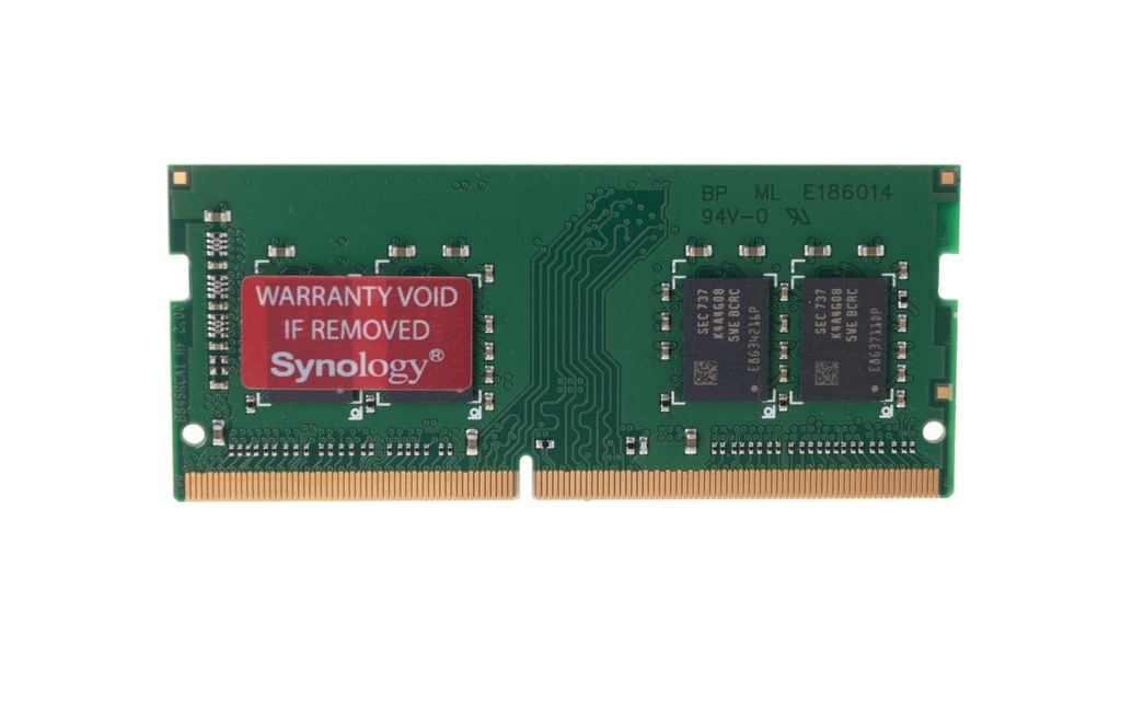 Synology Mémoire vive NAS D4NESO-2666-4G SO-DDR4 2666MHz 4GB