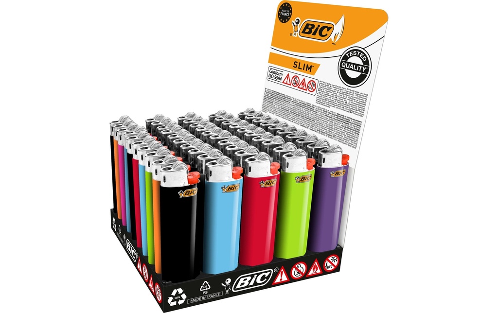 BIC Briquet Slim J23 Assorti