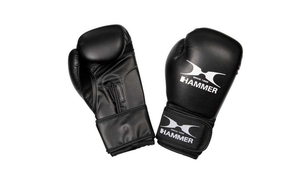 HAMMER Gants de boxe Blitz - 6 oz Noir