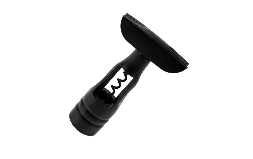 Fackelmann Tire-bouchon Specter 15 cm, Noir/Argenté