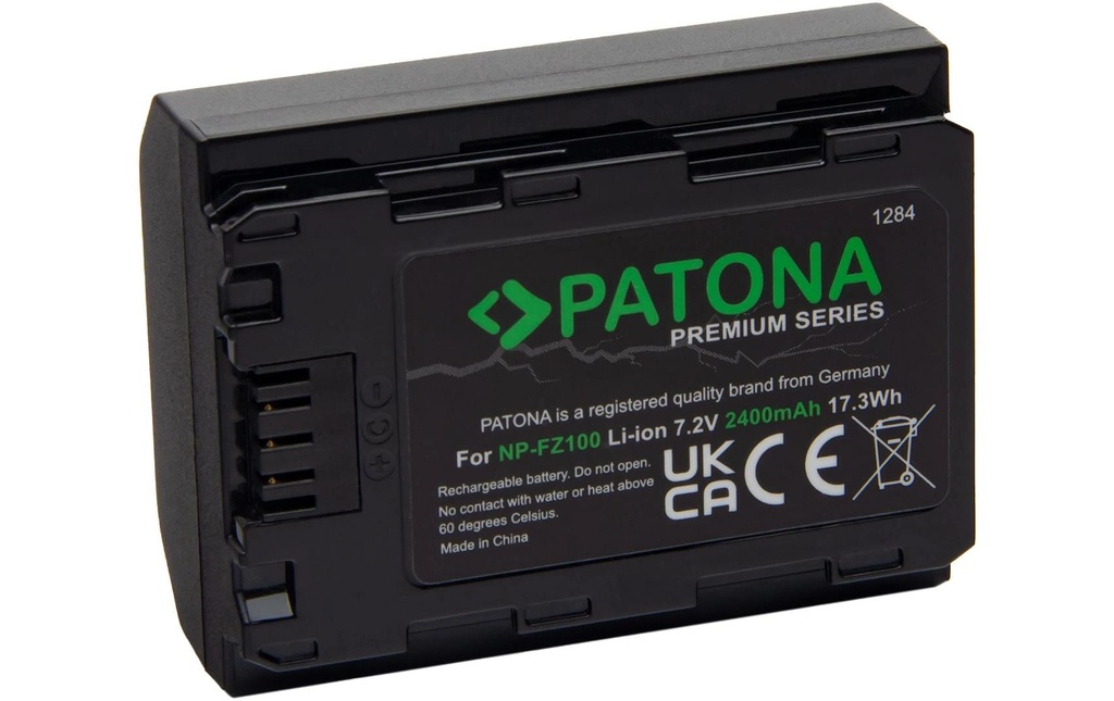 Patona Batterie pour Appareils photo numérique Premium Sony NP-FZ100