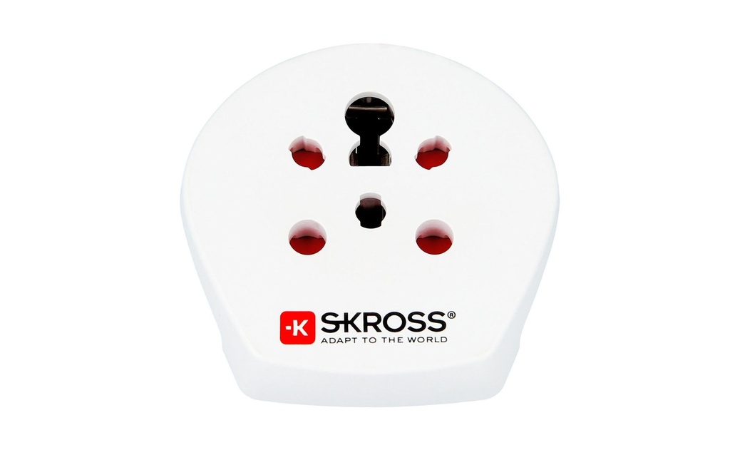 SKROSS Adaptateur de voyage Indien / Israel / Danmark- EU