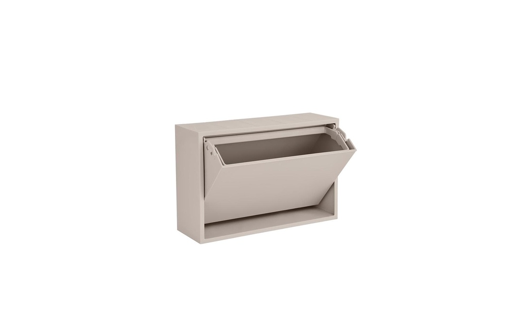 ReCollector Mini ReCollector Box, 30 x 15 x 10 cm, Silver Cloud Grey