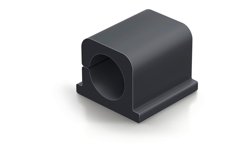 DURABLE Clip pour câble Cavoline Clip Pro 2, 1 Pièce/s, Graphite