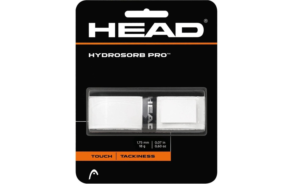 HEAD Bande antidérapante Tennis Hydrosorb Pro Blanc
