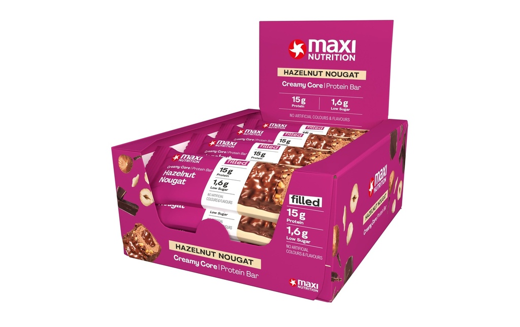 Maxi Nutrition Barre Creamy Core Nougat/Noisette