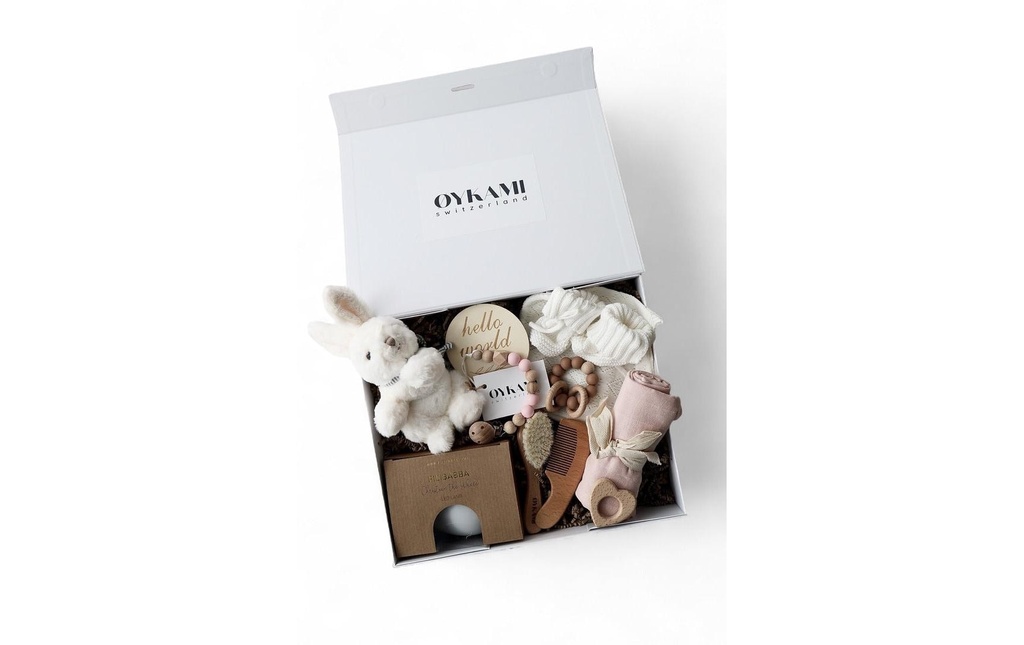 Oykami Coffret cadeau Paris Lapin blanc
