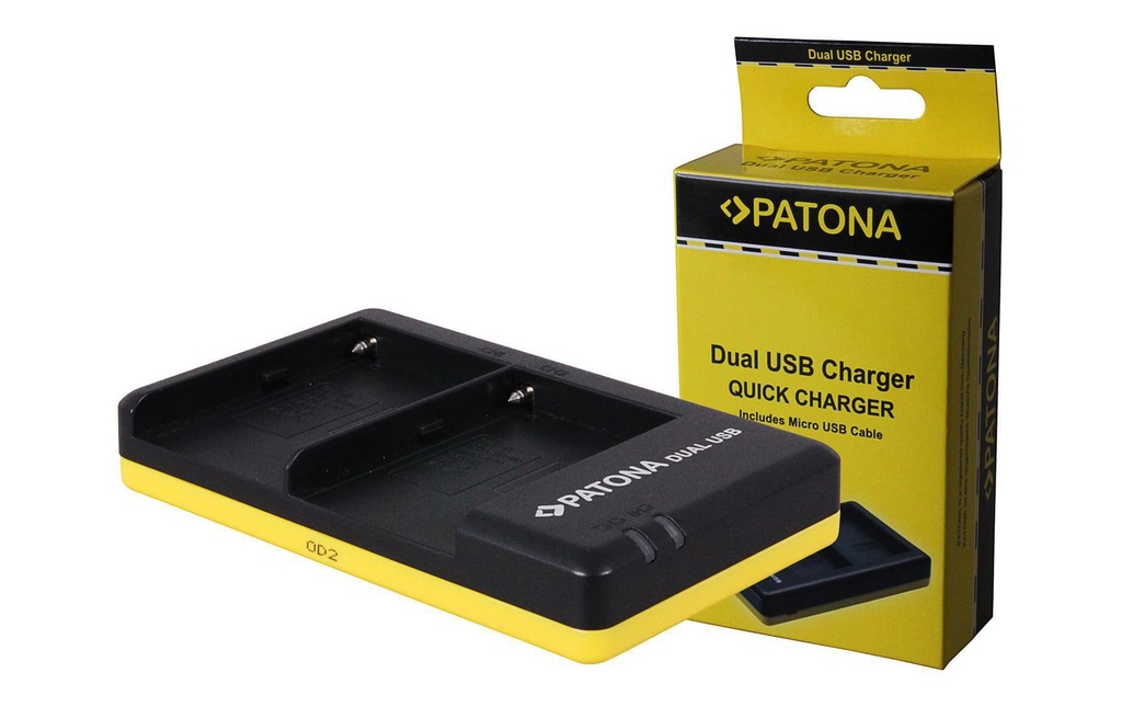 Patona Chargeur Dual FM500H