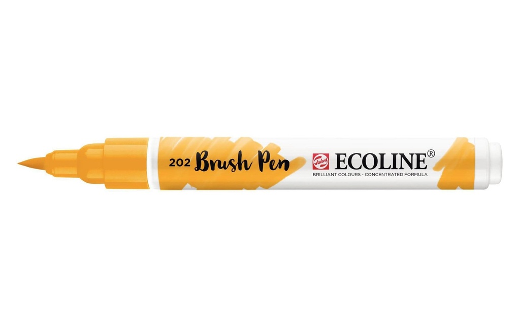 TALENS ECOLINE Brushpen jaune foncé