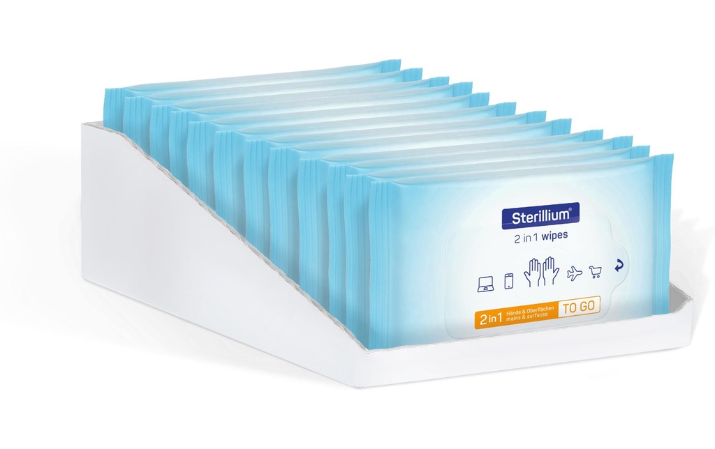 Sterillium Lingettes Flowpack 12 pièces à 15 lingettes