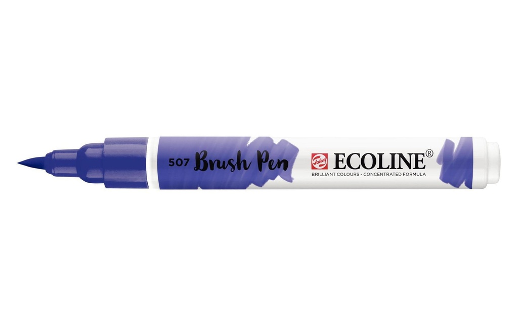 TALENS ECOLINE Brushpen bleu marine-violet