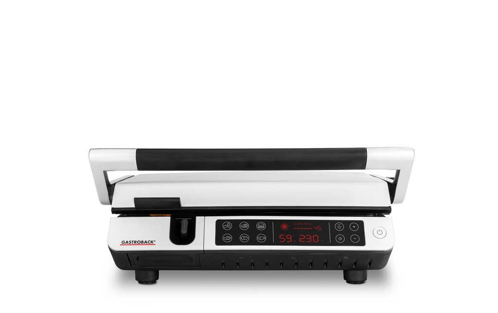 Gastroback Gril de contact BBQ Advanced Control 2000 W