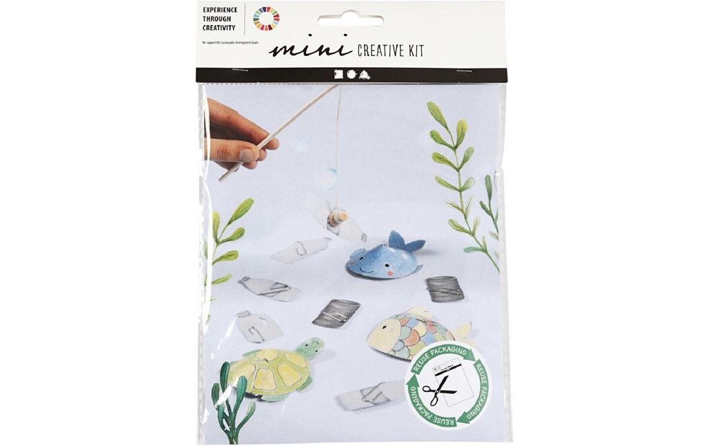 Creativ Company Kits de bricolage Mini jeu de pêche 6 parties