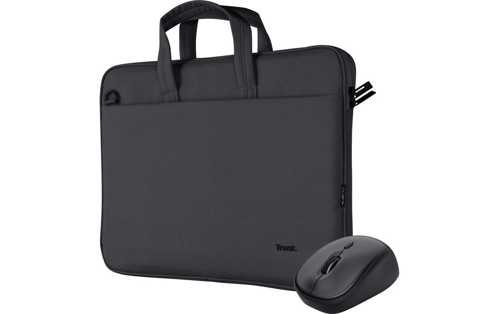 Trust Sac pour notebook Bologna Eco – Kit souris 16