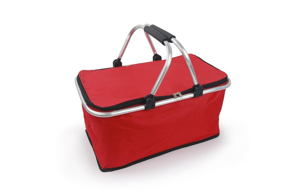 EASYmaxx Panier de course 25 l, pliable, rouge