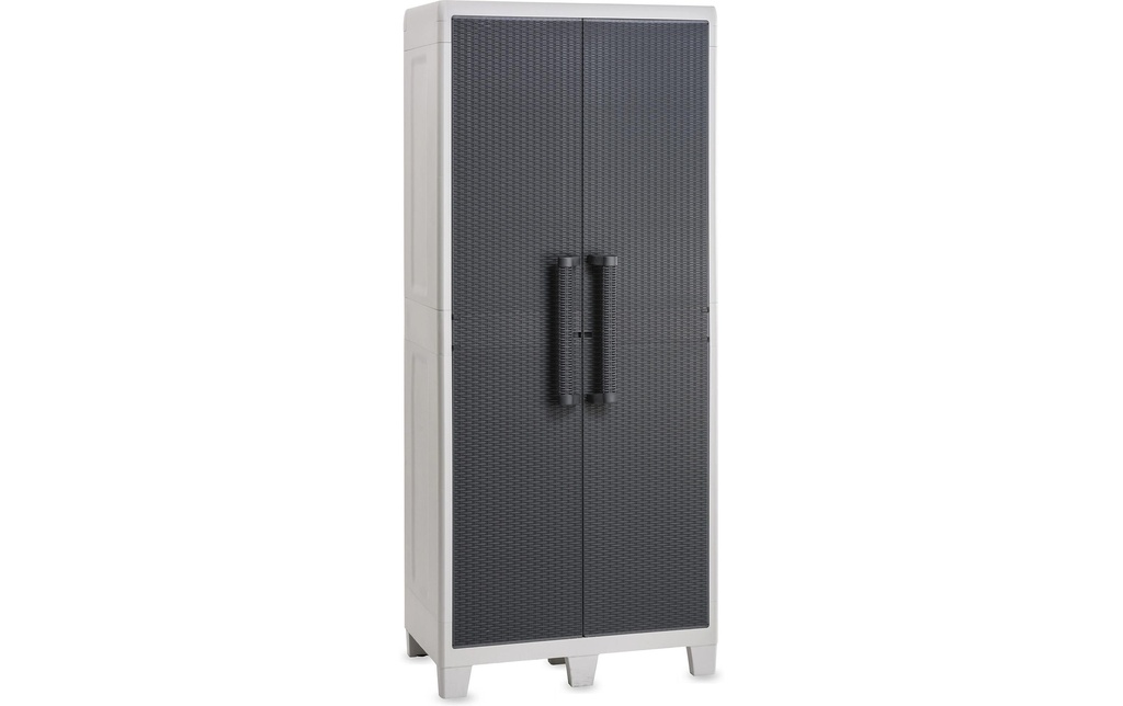 Toomax Armoire Santorini xl 78 x 182 cm Gris clair/anthracite foncé