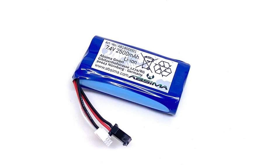 Absima Batterie RC Pack Li-Ion 7.4 2500 mAh
