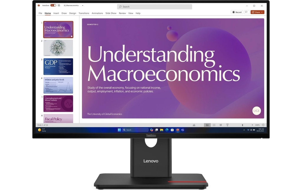 Lenovo Moniteur ThinkVision T24D-40 23.8 , 1920 x 1080 (Full HD)