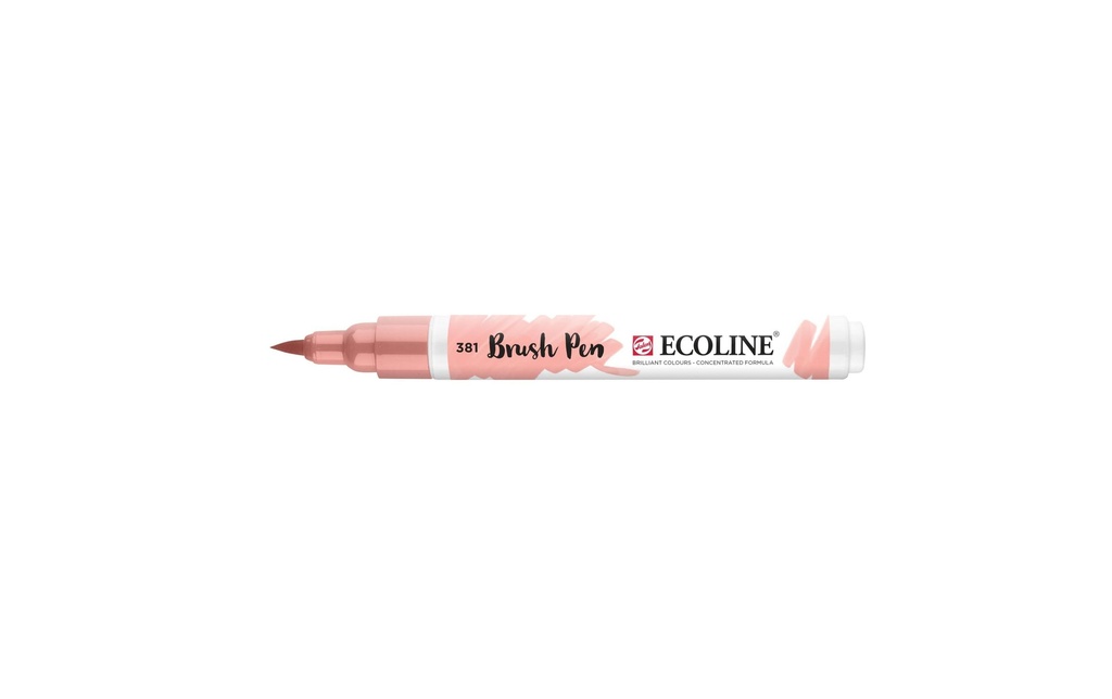 TALENS ECOLINE Brushpen rouge pastel