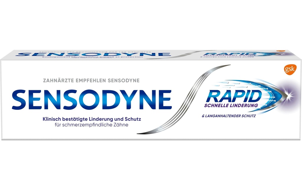 Sensodyne Dentifrice Rapide 75 ml
