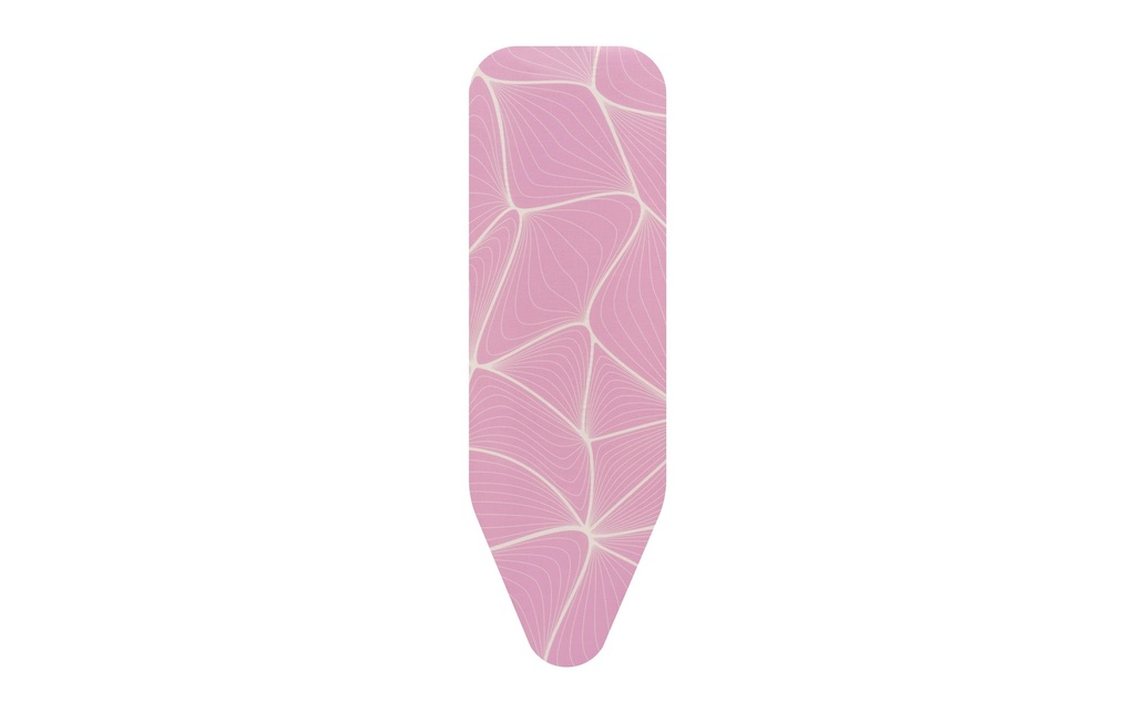 Brabantia Housse de planche à repasser B avec mousse de 8 mm 124 x 38 cm, Rose