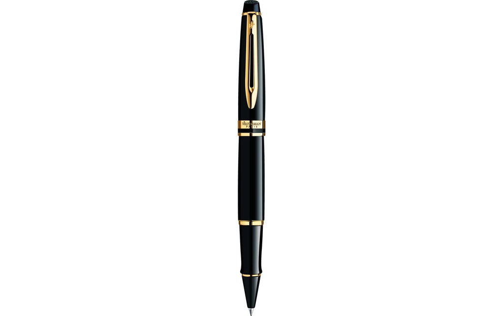 WATERMAN Roller Expert F, noir/or