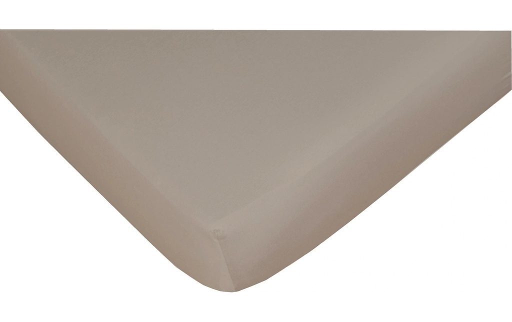 Night Fashion Drap-housse Jerry 90-100 x 200 cm, Taupe