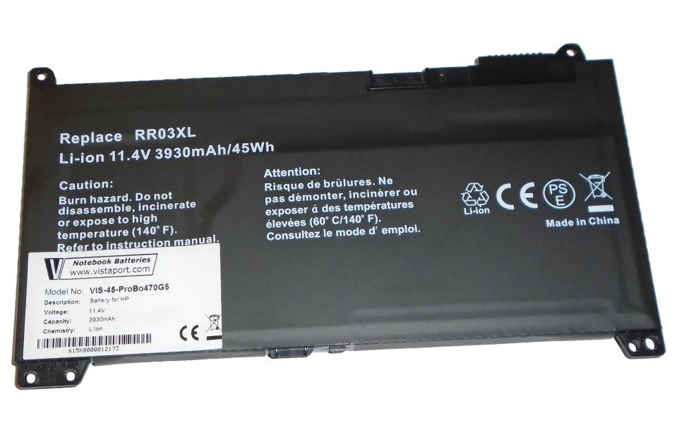 Vistaport Batterie pour HP ProBook 430/440/450/455/470 G4/G5