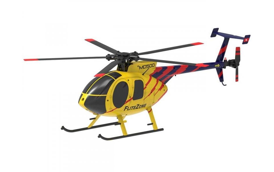 FliteZone Hélicoptère Hughes MD500 Brushless CCPM 6G, RTF