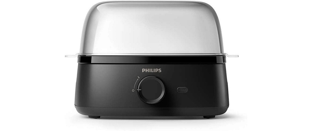 Philips Cuiseur à œufs 3000 Series HD9137/91 6 œufs, Noir