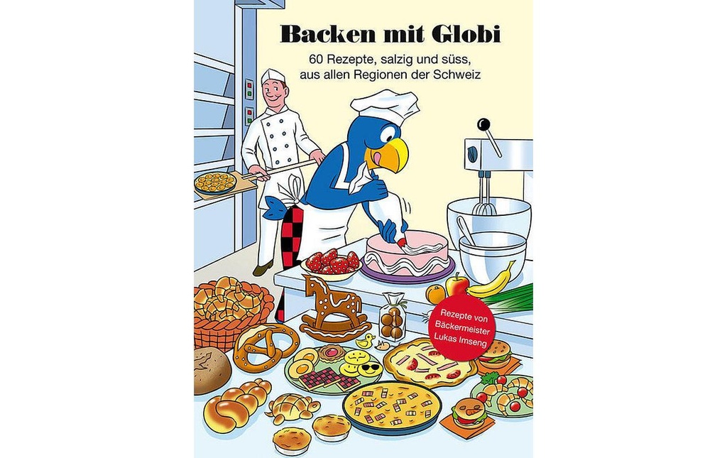 Globi Verlag Livre de cuisine Backen mit Globi