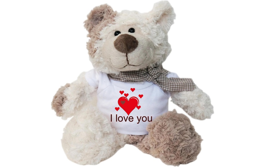 Trendcompany Ours en peluche I Love you