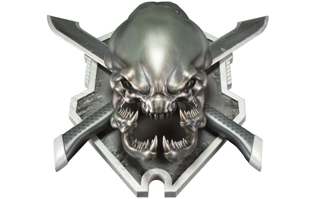 Dark Horse Halo Wall Mount Icône légendaire Argenté